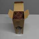 Kevin Textile Pack of 2 Decorative Outdoor Waterproof Throw Pillow Covers Stripe Square Pillowcases Modern Cushion Cases for Patio Couch Bench 18 x 18 Inch Coffee