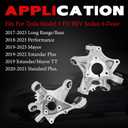 104441100F 104441600F Steering Knuckle Fit for Tesla M3 2017-2023 | Rear LH+RH Pair for Tesla Model 3 2017-2023, Driver & Passenger Side, BEV, OE 104441100G 104441600G 104441100H