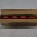 4 Inch Heavy Duty Swivel Caster Wheels with Brake, Set of 4, Industrial Locking Rolling Plate Casters Wheels for Furniture, Cart, Table and Workbench, Easily Load 2200lbs