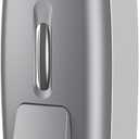 Commercial Wall Mount Soap Dispenser, Refillable ABS Plastic Manual Liquid Hand Soap Sanitizer Dispenser, 27oz (800ml) Large Capacity for Restaurant Office Public Restroom