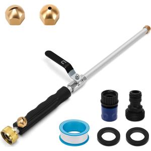 Jet High Pressure Washer, Jet Nozzle Power Washer for Garden Hose, 2-In-1 Pressure Washer Wand with 2 Different Nozzles and Quick Connectors Patio Car Window Washing