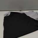 Merino Wool Crewneck T Shirts for Men for Work Out Athletic Running, Moisture Wicking Breathable Mens Soft Tshirts (XXXL, Black Raglan Tee)