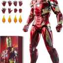 7 Inch MK46Ironman(1/10 Scale) Action Figure with Lots of Accessories, Exquisite Painting Collectible Toy