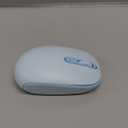 TECKNET Wireless Mouse, 2.4G Quiet Computer Mouse with USB Receiver, 4 Buttons Portable Cordless Mice for Chromebook, Laptop, PC, Mac, 800/1200/1600 DPI - Blue