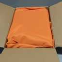 HolidayIdeas Outdoor Curtains for Patio Waterproof, 4 Panels - 54 x 84 Inch - Privacy Protection & Light Filtering Curtains Grommet Outside Curtains for Porch, Gazebo, Pergola (Mecca Orange)