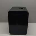 Frigidaire Mini Personal Fridge Cooler, Countertop, Holds Up to 10L/15 Cans, Brushed Black Stainless Rugged Design, Portable for Skincare, Makeup, Car, Office, Bedroom, Dorm Room, or Cabin