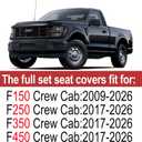 for Ford 2025 2026 F150 Seat Covers 2009-2025 F250 F350 F450 2017-2026