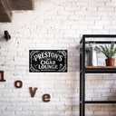 Retro Metal Sign  Classic Cigar Design Wall Plaque  12x8 Inch Tin Decor for Kitchen, Bar, Cafe, or Game Room