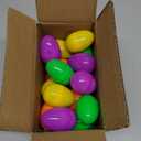 Prefilled Easter Eggs with Toys 24 Pack Easter Basket Stuffers Essentials Egg Filled with Fidget Spinners Sports Balls Gifts for Kids Party Favors (24 Eggs+ 24 Spinners)