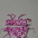 Kanu Surf Girls' Groovy Beach Sport Bandeau Bikini 2-Piece Swimsuit (10)