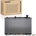 A-Premium Engine Coolant Radiator Assembly w/Transmission Oil Cooler Compatible with Toyota Camry 2008-2009, Venza 2009-2016 & Lexus ES350 2007-2012, Automatic Trans., Replace# 164000P220