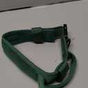 Tactical Dog Collar, Adjustable Military Training Nylon Dog Collar with Control Handle and Heavy Quick-Release Metal Buckle for Small Medium Large Dogs, Emerald Green M (Medium :Width 1.5",Neck 13.5-16.5")