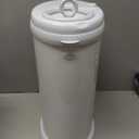 Ubbi Steel Diaper Pail, Odor Locking, No Special Bag Required, Award-Winning, Registry Must-Have, White