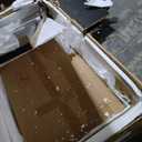 VECELO Small Bar Table and Chairs Tall Kitchen Breakfast Nook with Stools/Dining Set for 2, Storage Shelves, Space-Saving, Gray