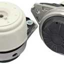 Left & Right Engine Mount Set Fit for Mercedes-Benz W166 X166 C292 2012-2019, Replace#1662405817,1662405917