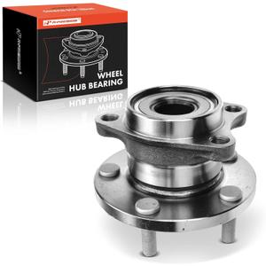 A-Premium Rear Wheel Bearing and Hub Assembly with 5-Lug Compatible with Mazda CX-9 2007-2015, AWD Only