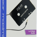 ZGear 3.5mm Audio Cassette Adapter - Black