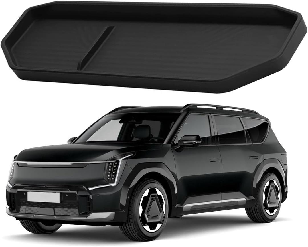 Behind The Screen Storage Box for KIA EV9 2024 2025 Center Console Organizer Dashboard Storage Box Fit 12.3-inch Screen Interior Accessories