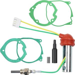 Diesel Heater Glow Plug Repair Kit, 8Pcs 12V 2kw 5kw 8kw Ceramic Air Parking Heater Glow Ignition Plug Kit with Filter for Diesel Heater, Car, Truck, Boat