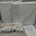 AWTATOS Cube Storage Organizer Storage 12 Cube Bookshelf DIY Plastic Closet Clothes Storage Shelves with Wooden Mallet, Stackable Storage Solution for Home, Bedroom, White