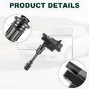 Set Of 2 Ignition Coil compatible with 01-03 Mazda Protege 2.0L FFY1-18-100 JMD299