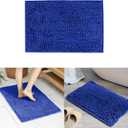 Bathroom Rugs,Velvet Rug Mat, Quick Dry, Machine Washable, Non-Slip Backing,Bath Mats for Bathroom (Royal Blue, 60 * 90CM)