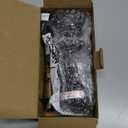 CML Hardware Privacy Door Knob, Matte Black Keyless Door Lock in Solid Stainless Steel for Bedroom or Bathroom, Standard Round Ball Handle (1 Pack)