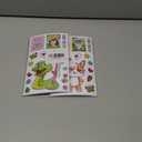 2 x 15 Sheets Make Your Own Animal Stickers for Kids Girls Boys Toddlers Create A Face Decal Large Print Pack Custom Waterproof Decals Party Favors Set Craft Sticker Books Supplies (Style 2)