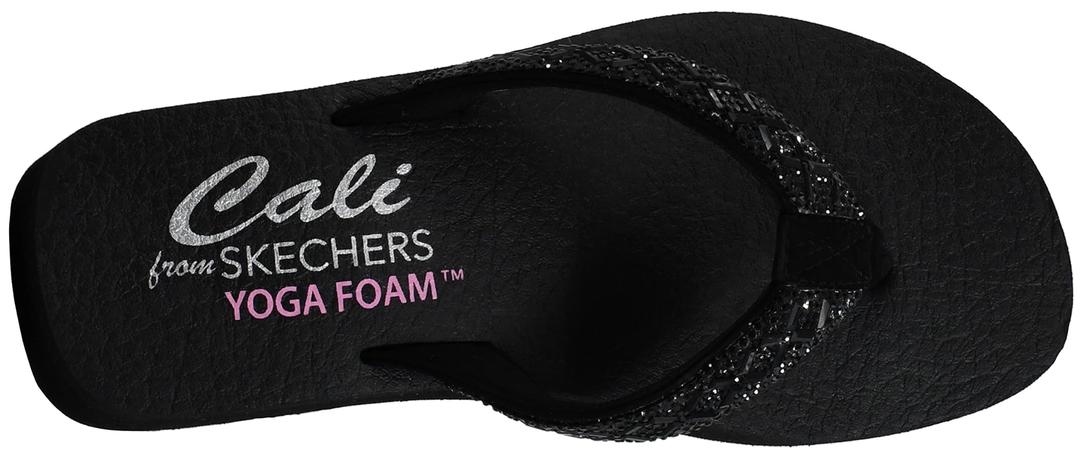 Skechers Women's Cali Padma Wedge Sandals from Finish Line, Size 9