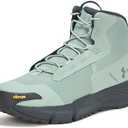 Under Armour Men's Charged Valsetz Mid Military and Tactical Boot, (349) Silica Green/Anthracite/Black Gray, size 11.5