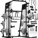 GarveeLife Smith Machine, Workout Equipment (Black)