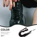 Flat Shoelaces 11 Pairs 44.8inch Athletic Flat Shoe Laces for Sneakers Sports Shoes Boots Skate Shoes, Black White Brown