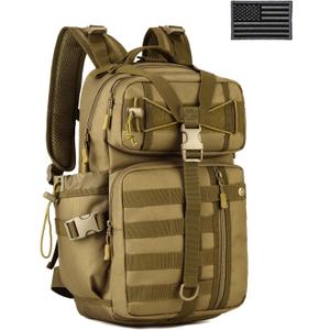 ArcEnCiel Hydration Pack Motorcycle Backpack Tactical Bag with Patch without Waterbladder