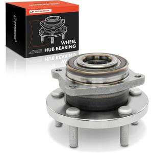 A-Premium Front Wheel Bearing and Hub Assembly with 5-Lug Compatible with Chrysler 200 2011-2014, Sebring 2007-2010, Dodge Avenger 2008-2014, Caliber 2009