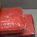 Maple&Stone Twin Comforter Set 5 Pieces Bed in a Bag - Down Alternative Bed Set with Sheets, Pillowcase & Sham, Soft Reversible Duvet Insert for Twin Bed, Black and Red