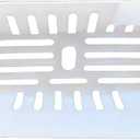 Ice Basket Replacement for Small Household Ice Makers - Food-Grade Plastic Ice Storage Bin Accessory with Drain Design (Size: 7.13"D x 4.92"W x 3.74"H) (HZB-16A)