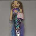 June Garden 18" Sparkly Mermaid Tifara - Soft Plush Stuffed Mermaid Doll Gift for Toddler Girls