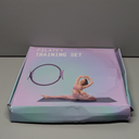 Pilates Kit Pilates Ring Pilates Set Pilates Ball Set Magic Circle Hoop with 3 Resistance Bands Yoga Strap for Home Workouts for Beginners