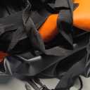 FIVKLEMNZ 21 Cubic Car Rooftop Cargo Carrier Roof Bag Waterproof for All Top of Vehicle with/Without Rack Includes Topper Anti-Slip Mat + Reinforced Straps + 6 Door Hooks + Luggage Lock