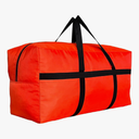 Extra Large Storage Duffle Bag with Zippers and Handles, Big Foldable Duffle Bag for Travel Large - 35"(L) X 11.8"(W) X 19"(H) Pack of 2