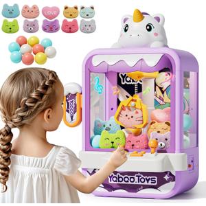 Vanvimen Claw Machine for Kids Girl, Vending Machines Toys for Girls 4 5 6 7 8, Unicorns Girls Toys Age 6-8, Arcades Game Party Toy Age 6-7,Ideas Birthday Gifts for Girl 4 5 6 9 Year Old, 12.6*6.69*6.88 inches