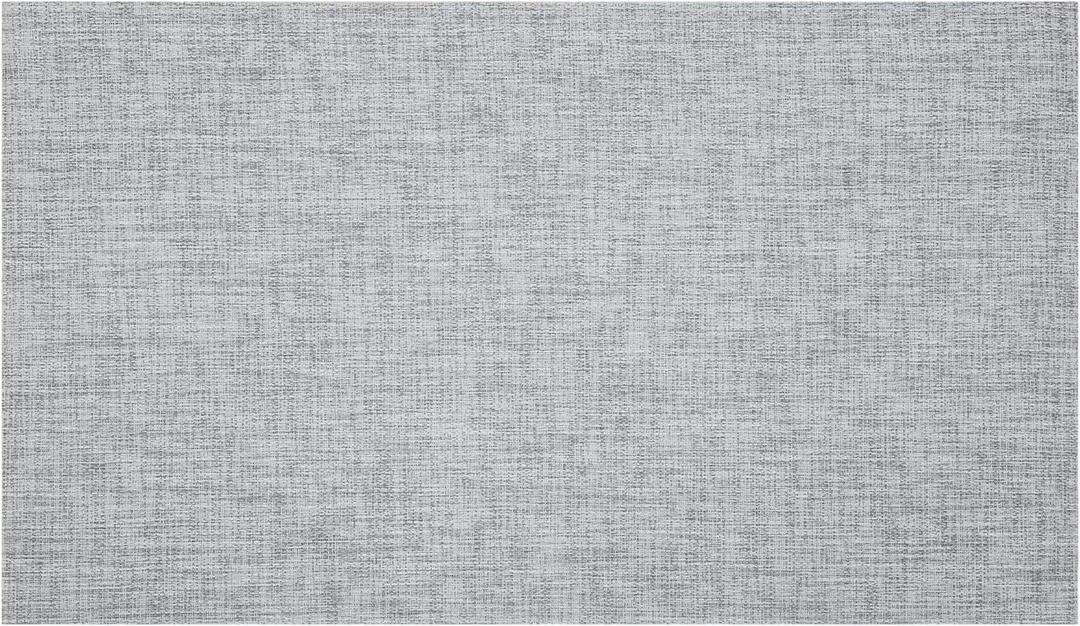 Kitchen Rugs Home Doormats 17X29X0.12 Inch Pet Mats Non Slip Waterproof Easy Cleaning Stain Resistant Rolled Packed (Light Grey)