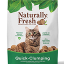 Naturally Fresh Cat Litter Made from Walnut Shells, Quick-Clumping, Unscented, Upcycled, Easy Scooping, Sustainable, 30 Lbs