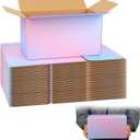 FORBFAN 11 x 6 x 6 Shipping Boxes, 30 Pack Corrugated Cardboard Mailing Boxes for Small Business, Colorful Packing Boxes for Shipping & Storage (Purple Gradient)