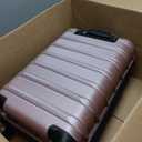 Samsonite Omni 2 International Carry-On Luggage with 360 Spinner Wheels - Scratch Resistant Hardshell - TSA, Airline-Approved - Expandable Polycarbonate Shell for Lightweight Travel - Rose Gold