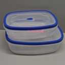 Kroger Tupperware Containers, Large Containers, 2 Pcs