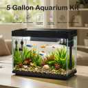 Vehipa Smart Fish Tank, 5 Gallon Aquarium Kit Ultra-White Glass