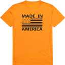 Rapiddominance America Basic Tees (Orange, S)