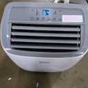 BLACK+DECKER Portable Air Conditioner, 9,000 BTU (5,300 BTU SACC) for Rooms up to 400 Sq. Ft., Portable AC with Follow Me Remote Control and Window Kit, BPACT08WT, White
