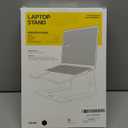 Nulaxy Laptop Stand, Ergonomic Aluminum Laptop Computer Stand, Detachable Laptop Riser Notebook Holder Stand Compatible with MacBook Air Pro, Dell XPS, HP, Lenovo More 10-15.6 Laptops